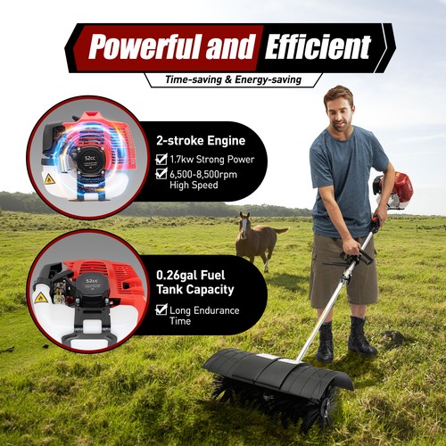 52cc stroke gas power - gas, brush