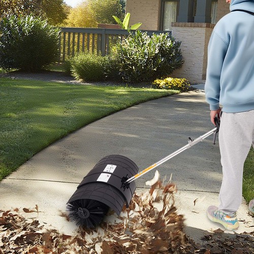 Gas power nylon brush broom - gas,