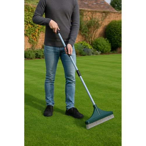 Artificial grass rake brush - artificial,
