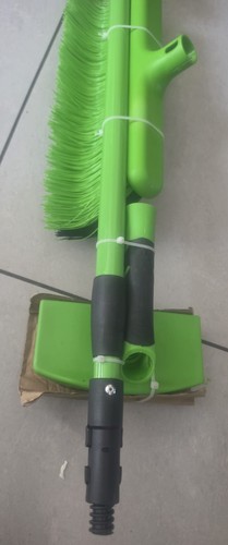Garden curved bristles rake - bristles,