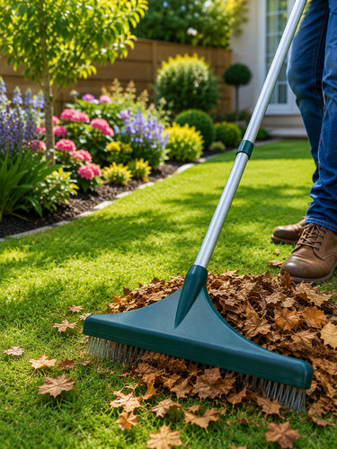 Artificial grass rake - grass, brush