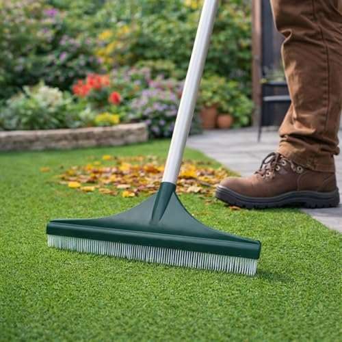 Artificial grass rake - rake, brush